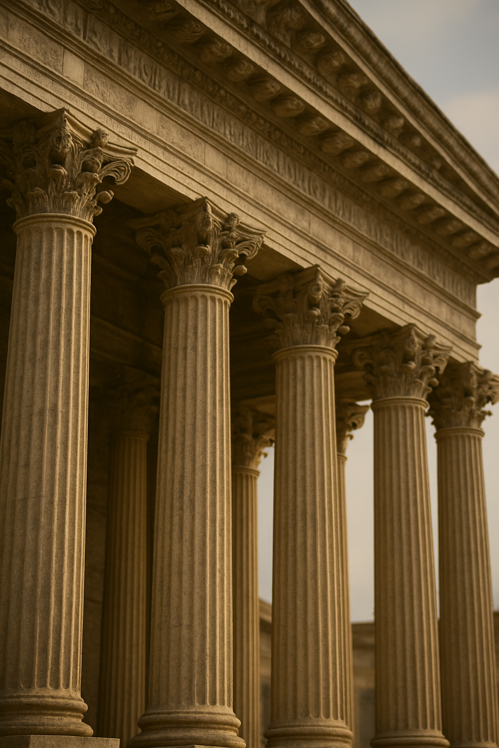 Classical columns background